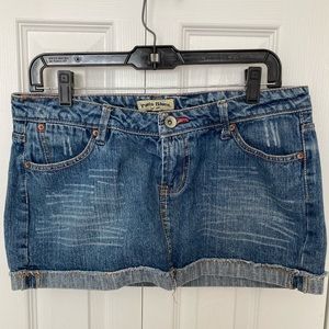 Denim Mini Skirt Size 9